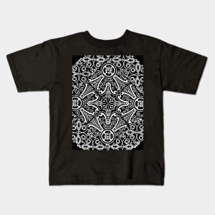 Antique Arabesque Pattern Kids T-Shirt